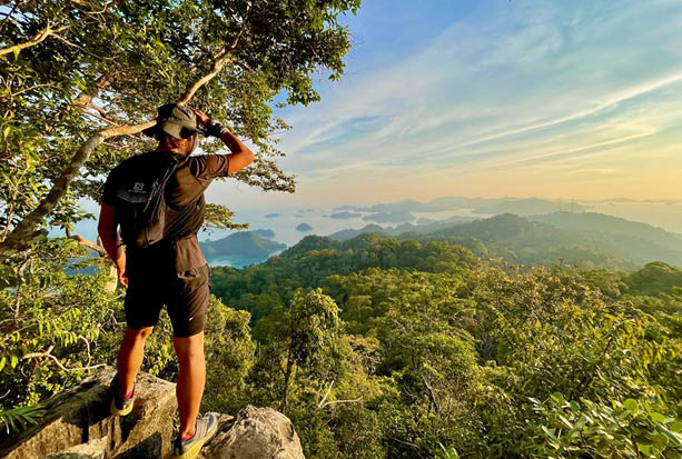 best hiking trail in langkawi kilim hill