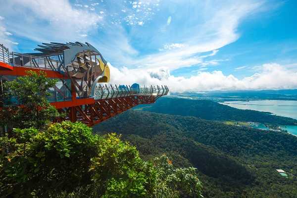 Eagle's Nest Skywalk at Langkawi Cable Car