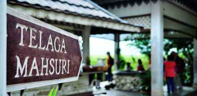 Mahsuri well signage at Makam Mahsuri Langkawi